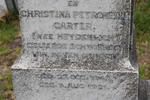 CARTER Christina Petronella nee HEYDENRICH 1847-1921