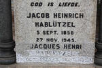HABLUTZEL Jacob Heinrich 1858-1945 :: HABLUTZEL Jacques Henri 1923 1999
