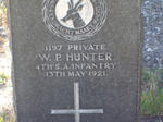 HUNTER W.P. -1921