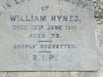 HYNES William -1910