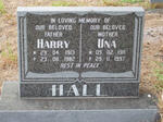 HALL Harry 1913-1982 & Una 1911-1997