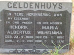 GELDENHUYS Hendrik Albertus 1888-1961 & Maria Wilhelmina 1892-1976