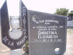 HARPE Christina Elizabeth, de la 1927-1992