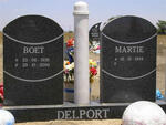 DELPORT Boet 1939-2000 & Martie 1944-