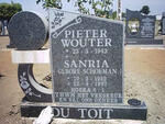 TOIT Pieter Wouter, du 1943- & Sanria SCHOEMAN 1952-1997