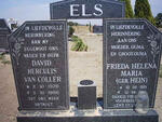 ELS David Hercules Van Coller 1920-1996 & Frieda Helena Maria HEIN 1919-2001