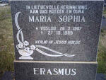 ERASMUS Maria Sophia 1907-1989