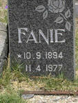 FICK Fanie 1894-1977