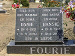 FOURIE Hansie 1912-2002 & Danie 1921-1997