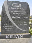 KILIAN Cecilia Gertruida 1916-2001