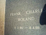 LIESCHING Frank Charles Roland 1897-1981