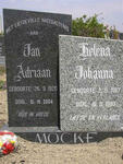 MOCKE Jan Adriaan 1920-2004 & Helena Johanna 1917-1993