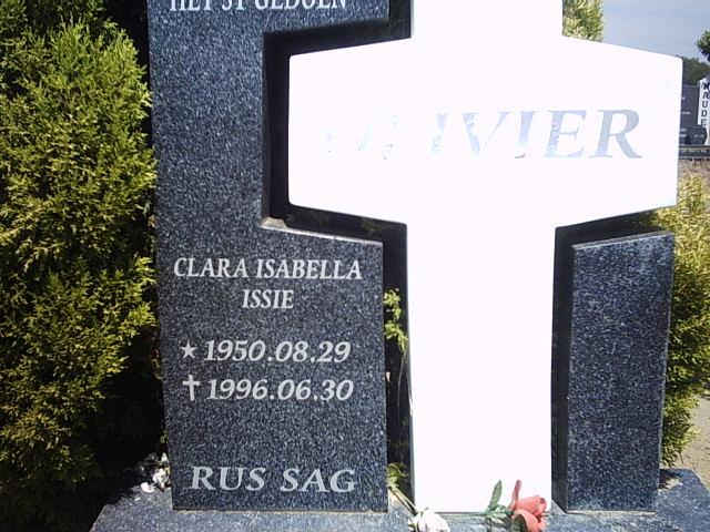 OLIVIER Clara Isabella 1950-1996