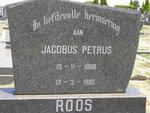 ROOS Jacobus Petrus 1888-1980