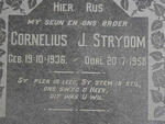 STRYDOM Cornelius J. 1936-1958