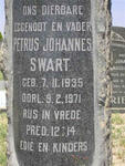 SWART Petrus Johannes 1935-1971