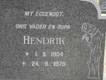 VILJOEN Hendrik 1904-1979