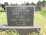 COLLER Dawid F.P.J., van 1909-1986