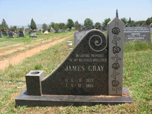 GRAY James 1922-1986