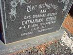 VISSER Catharina nee CLAASSENS 1886-1947