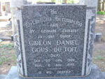 TOIT Gideon Daniel Gous, du 1906-1949