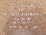 GOOSEN Jacobus Stephanus 1863-1943