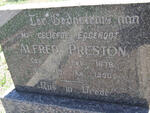 PRESTON Alfred 1878-1950