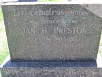 PRESTON Jan H. 1916-1950