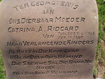 RIDGARD Catrina A. -1926