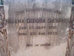 SIEBRITS Helena Debora 1891-1935