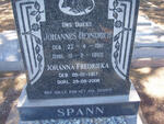 SPANN Johannes Heinrich 1911-1969 & Johanna Fredrieka 1917-2008