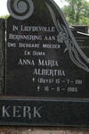 NIEKERK Gert Lodevicus, van 1909-1975 & Anna Maria Alberta BUYS 1911-1985 