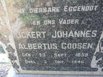 GOOSEN Ockert Johannes Albertus 1859-1946 & Maria Johanna Elizabeth V.D. NEST 1870-1953 