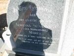 MAREE Adriana Susanna J. geb. WANNENBURG 1888-1978
