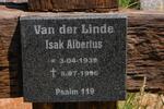 LINDE Isak Albertus, van der 1939-1996
