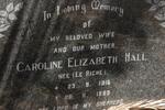 HALL Caroline Elizabeth nee LE RICHE 1916-1983