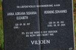 VILJOEN Henning Johannes 1918-2004 & Anna Adriana Susanna Elizabeth 1917-