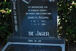 JAGER Janetta Susanna, de 1934-2005