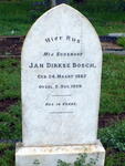 BOSCH Jan Dirkse 1882-1929