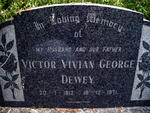 DEWEY Victor Vivian George 1912-1971
