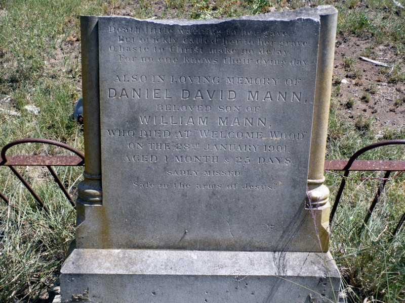 MANN Daniel David -1901