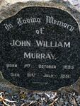 MURRAY John William 1895-1951