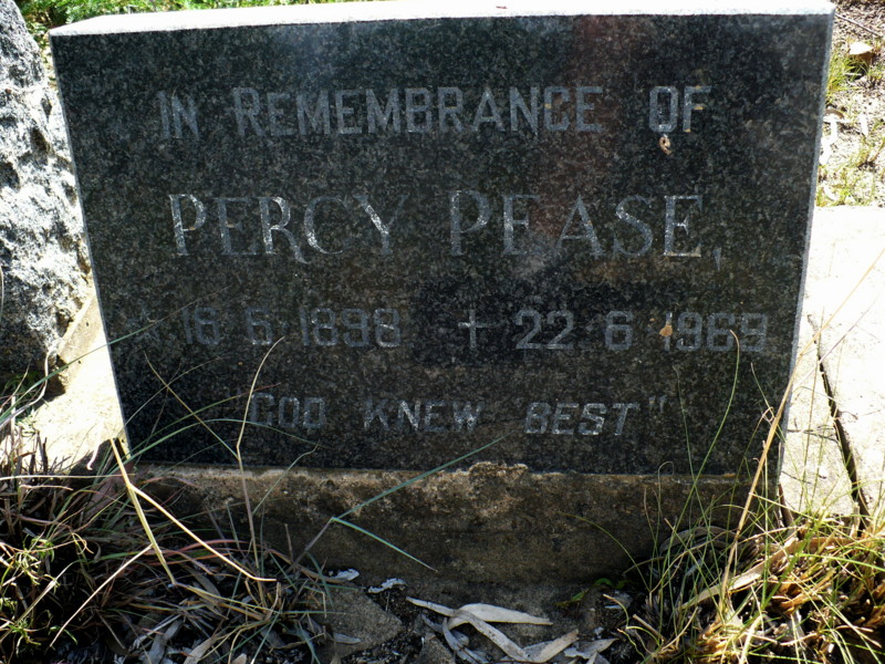 PEASE Percy 1898-1969