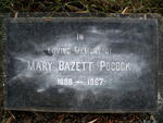 POCOCK Mary Bazett 1888-1967