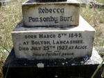 BURL Rebecca Ponsonby 1849-1927