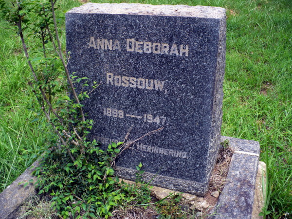 ROSSOUW Anna Deborah 1869 - 1947