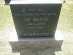 ROBBERTSE Jan Hendrik 1930-1947