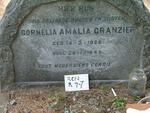 GRANZIER Cornelia Amalia 1926-1945