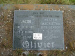 OLIVIER Jacob 1917-1981 & Hester Magrietha GERBER 1929-