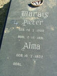 MARAIS Pieter 1909-1991 & Alma 1922-